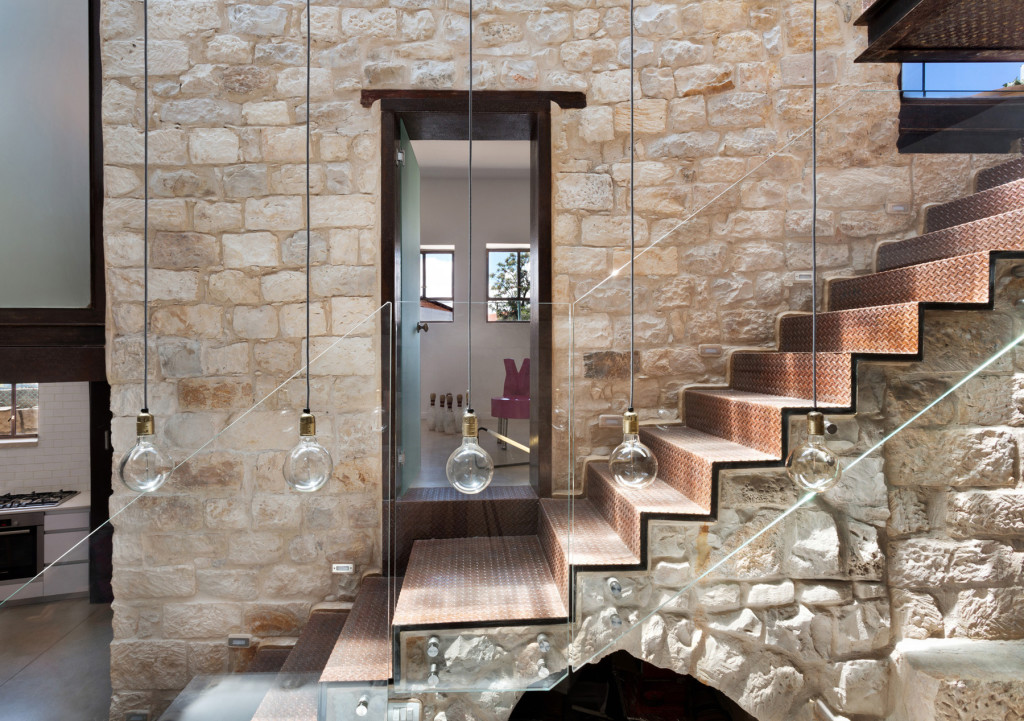 Stone House In Israel Built In The Shape Of The Hebrew Letter Chet