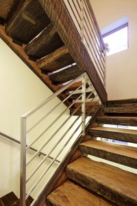Reclaimed Wood Staircase