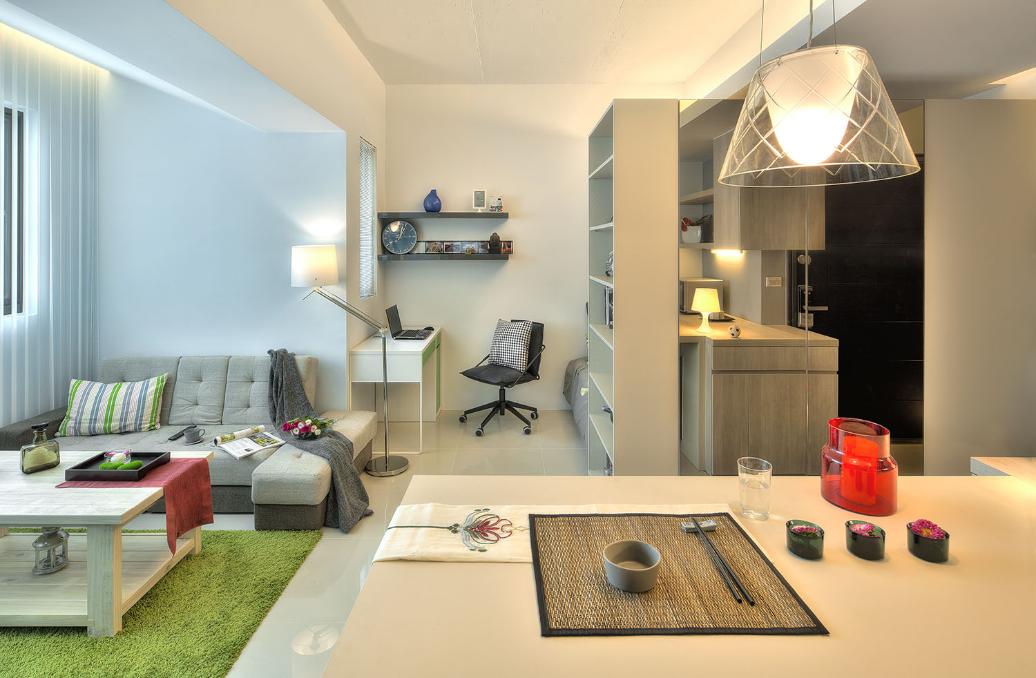 Small Taipei Studio Apartment With Clever Efficient Design ...