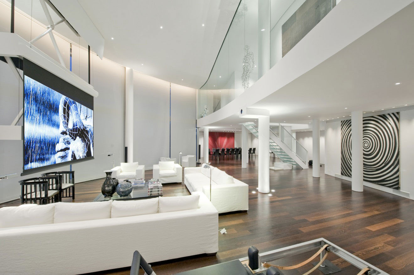 Richard Meier Penthouse Interior Design