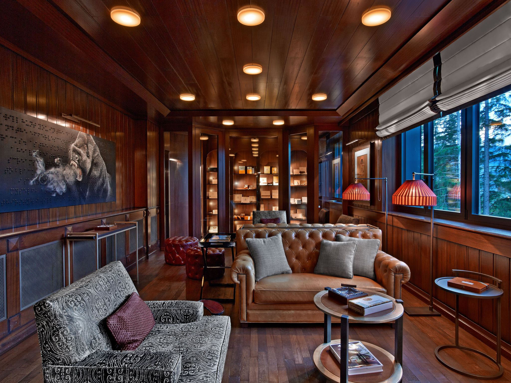 Elegant Cigar Room