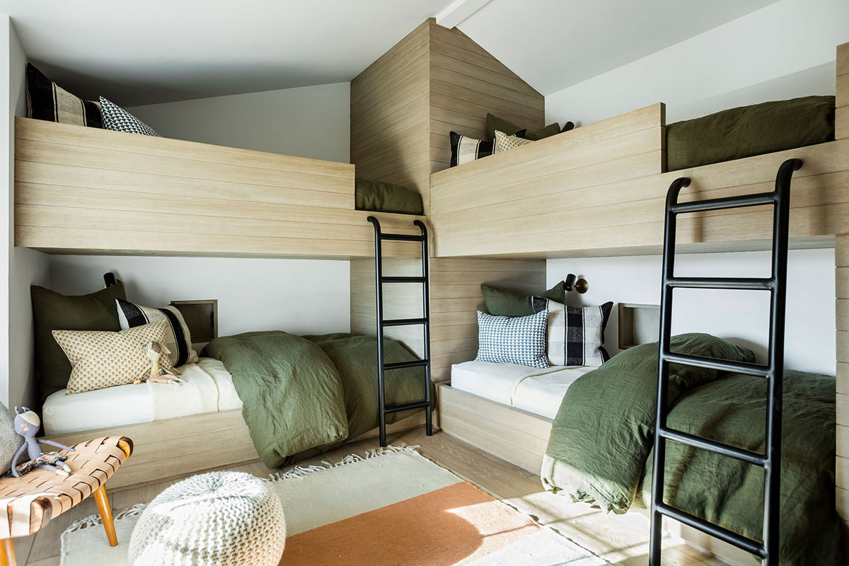 Modern Country House Bunk Beds