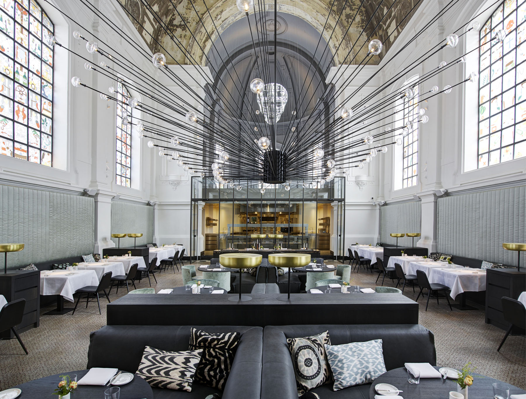 Contemporary Restaurant Church Conversion