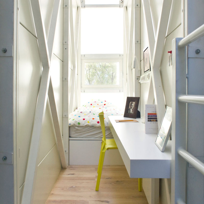 Narrow Small House Interior