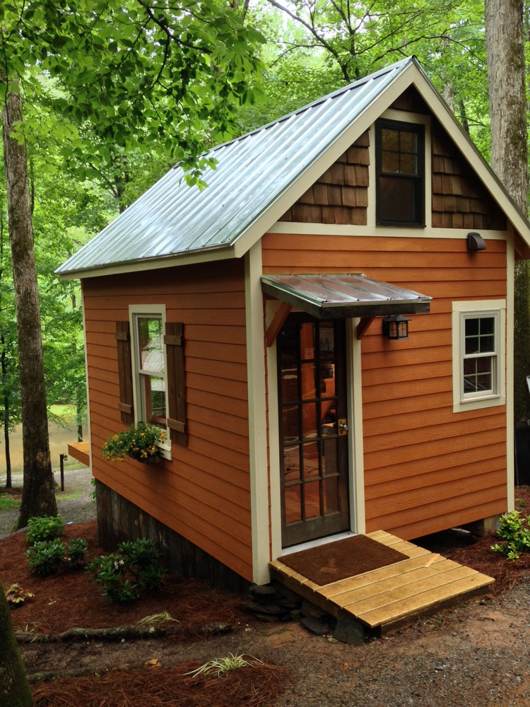 180 Square Foot Tiny House With The Open Feel Of A Full 