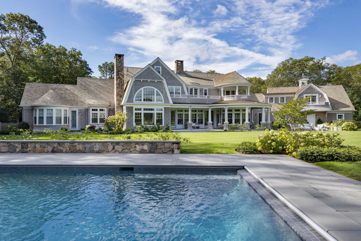 Timeless Coastal Shingle Style Home with Sprawling Backyard