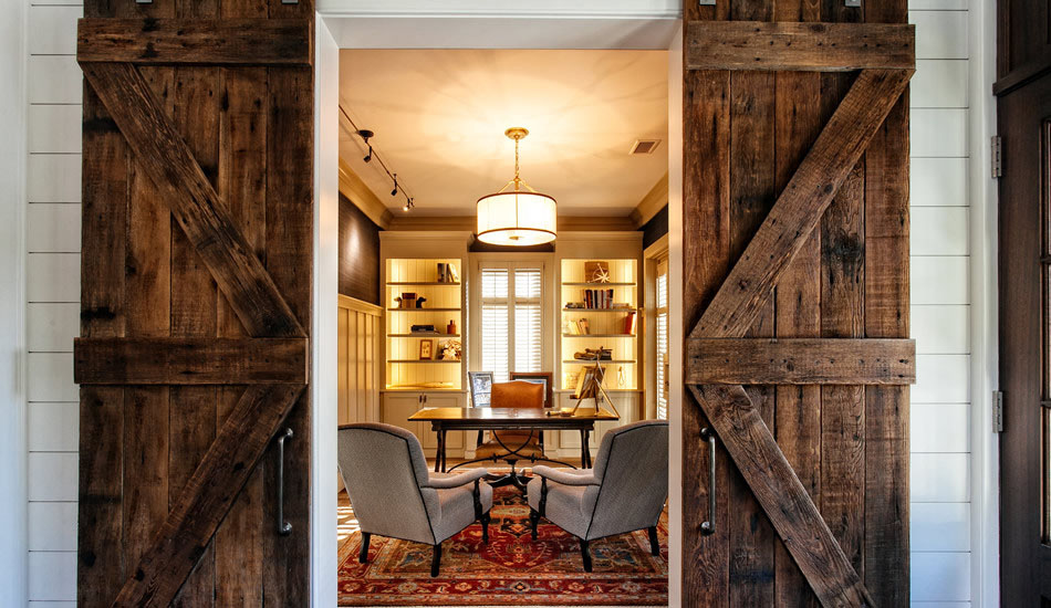 Rustic Wooden Barn Doors