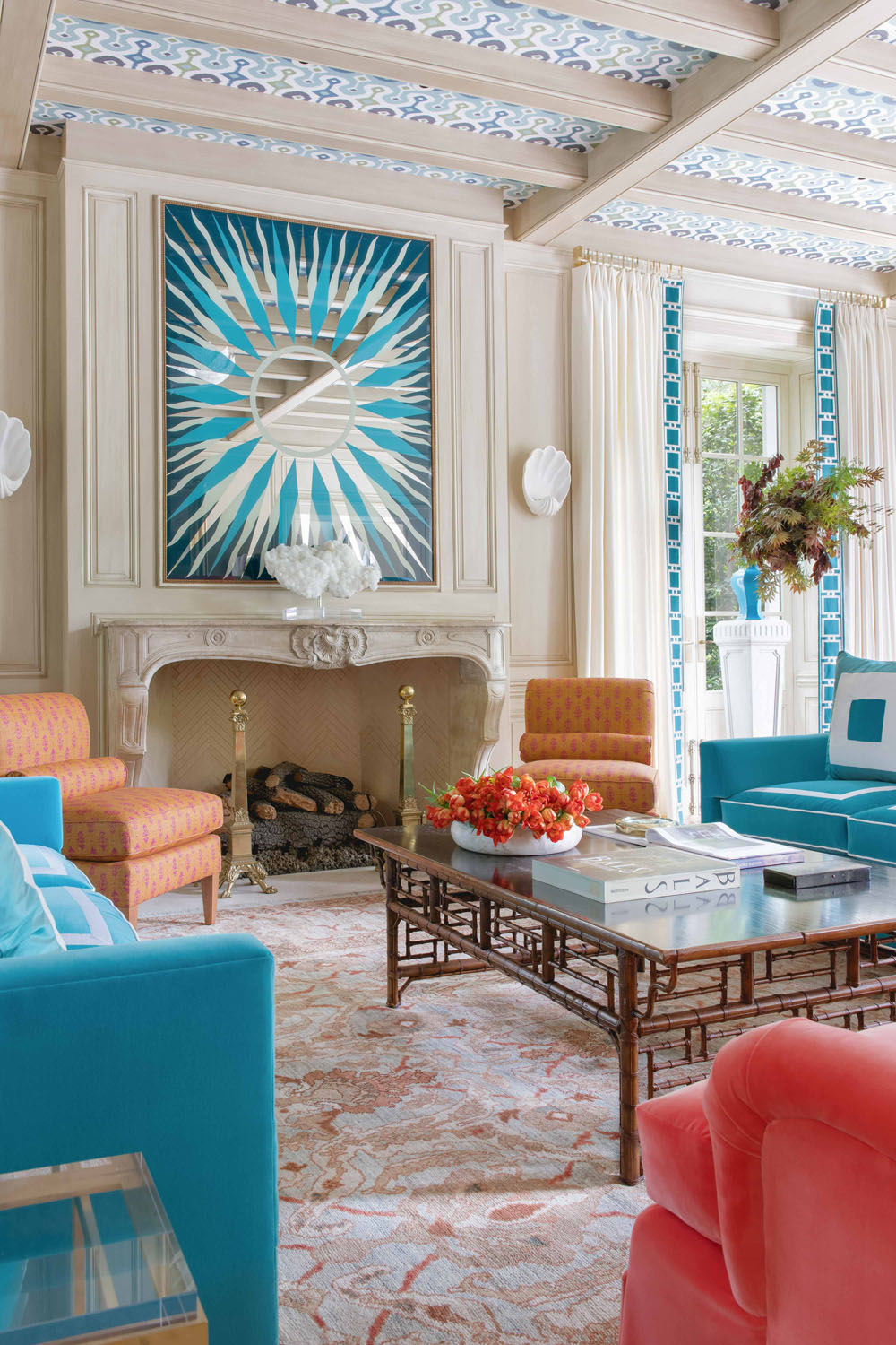 Timeless Decor with Splashes of Color