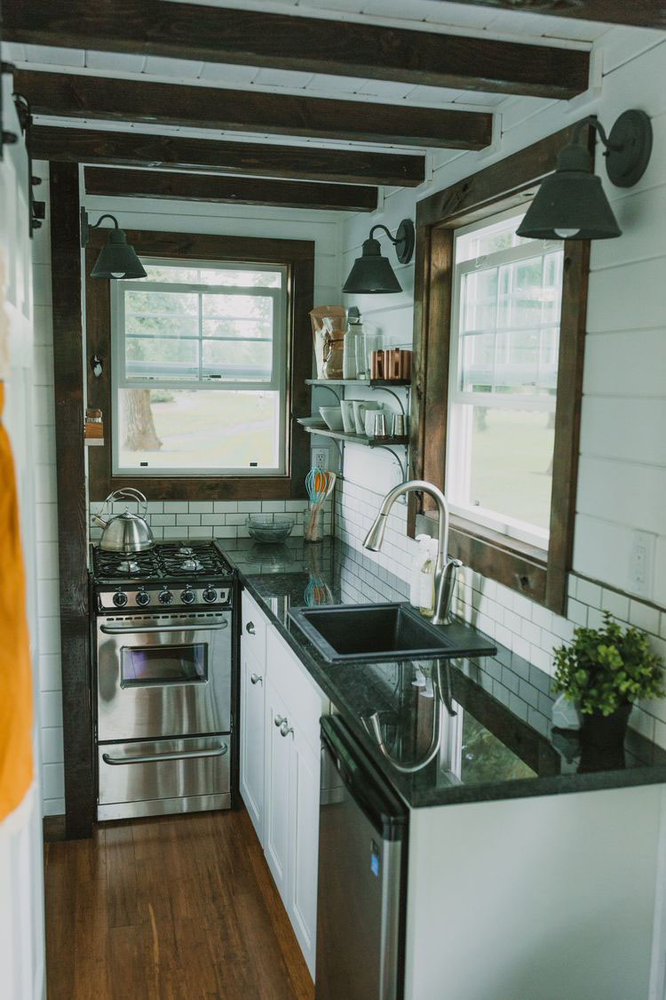 Luxury Tiny House Kitchen