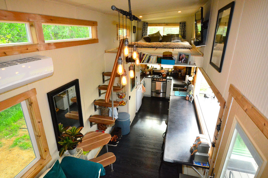 Spacious Tiny House with Two Lofts