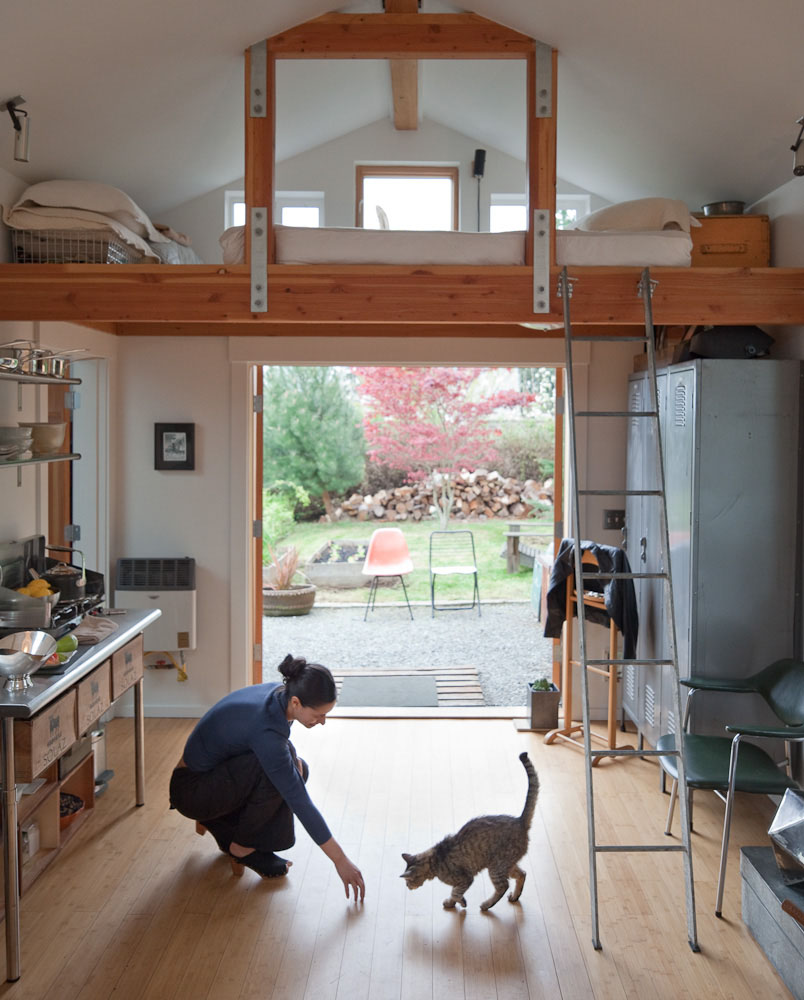 Small Garage Converted To Tiny Mini House | iDesignArch ...
