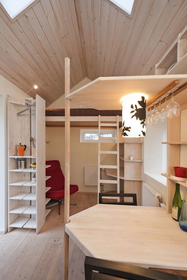 Tiny Studio Flat For Students Idesignarch Interior Design Architecture Interior Decorating Emagazine