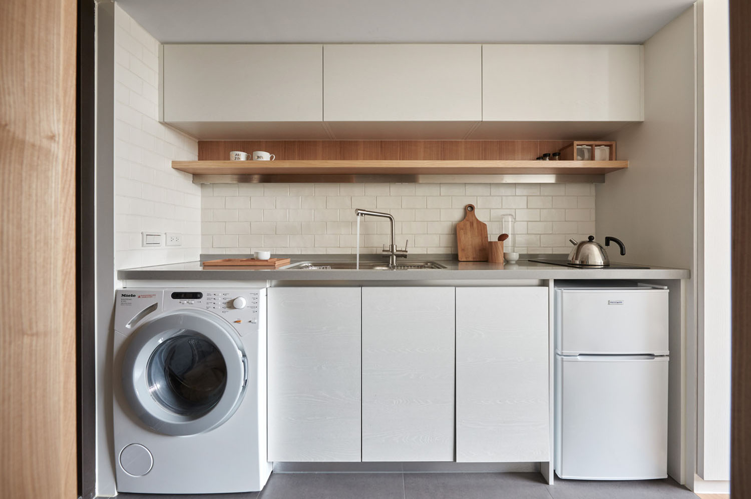 Tiny Studio Apartment In Taipei City With Sleeping Loft | iDesignArch