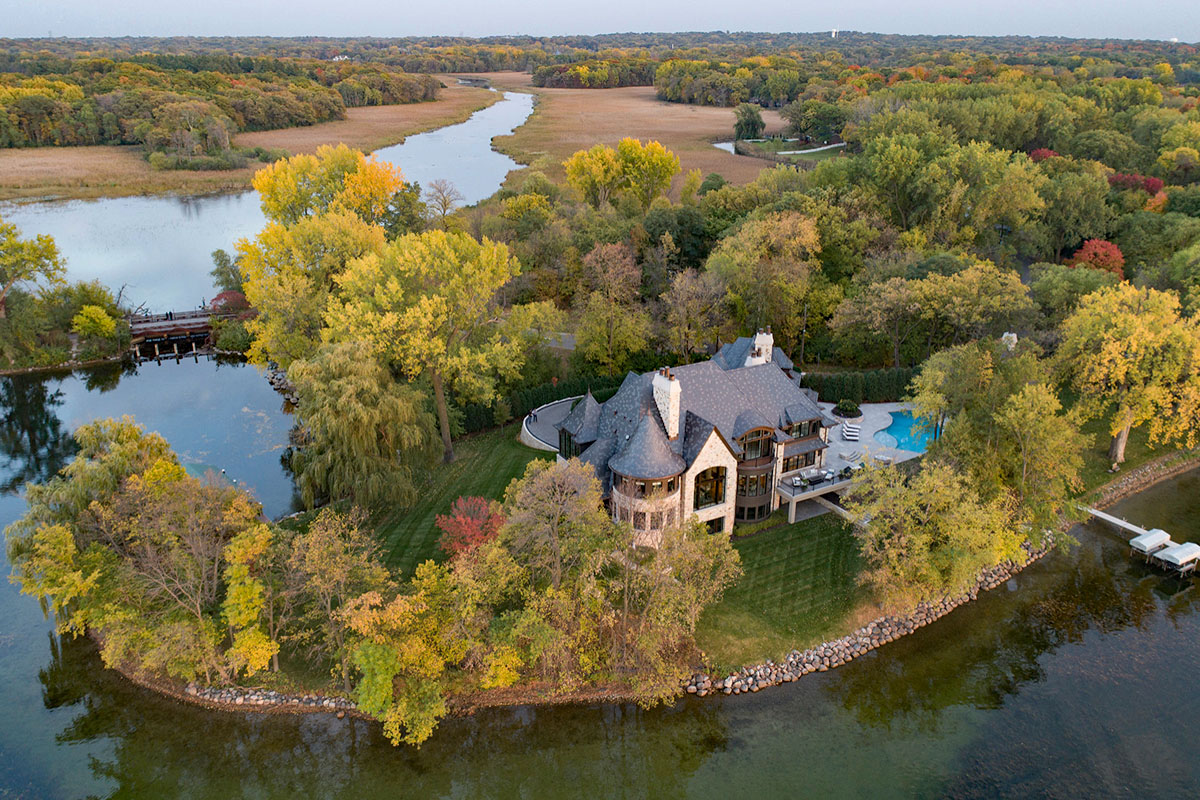 Stone Castle by the Lake