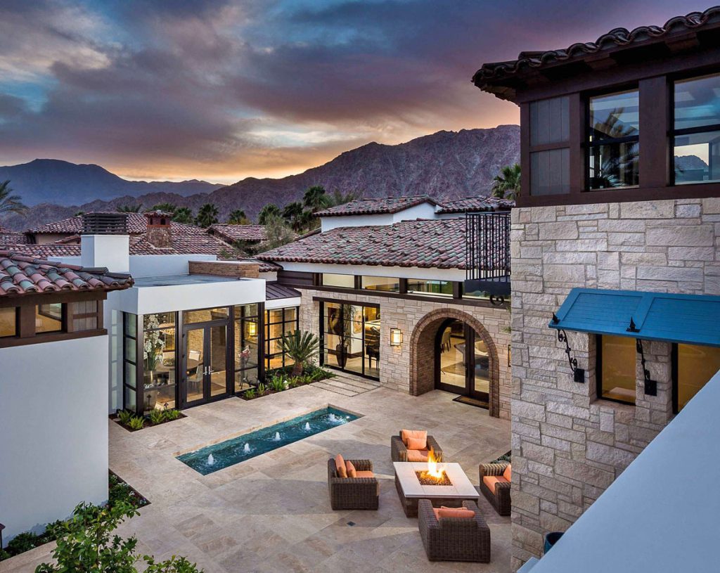 Eclectic Transitional Home Inspired by Spanish Architecture