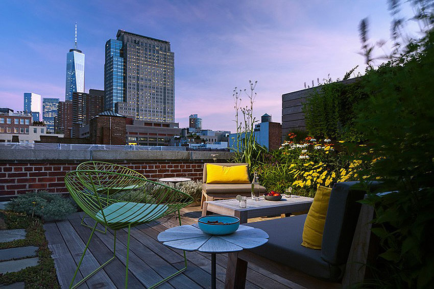 Manhattan Loft Roof Terrace
