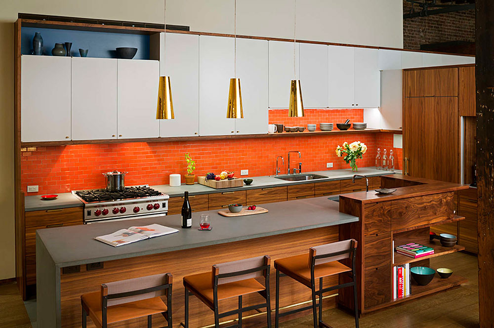 Mid-Century Style Kitchen Design