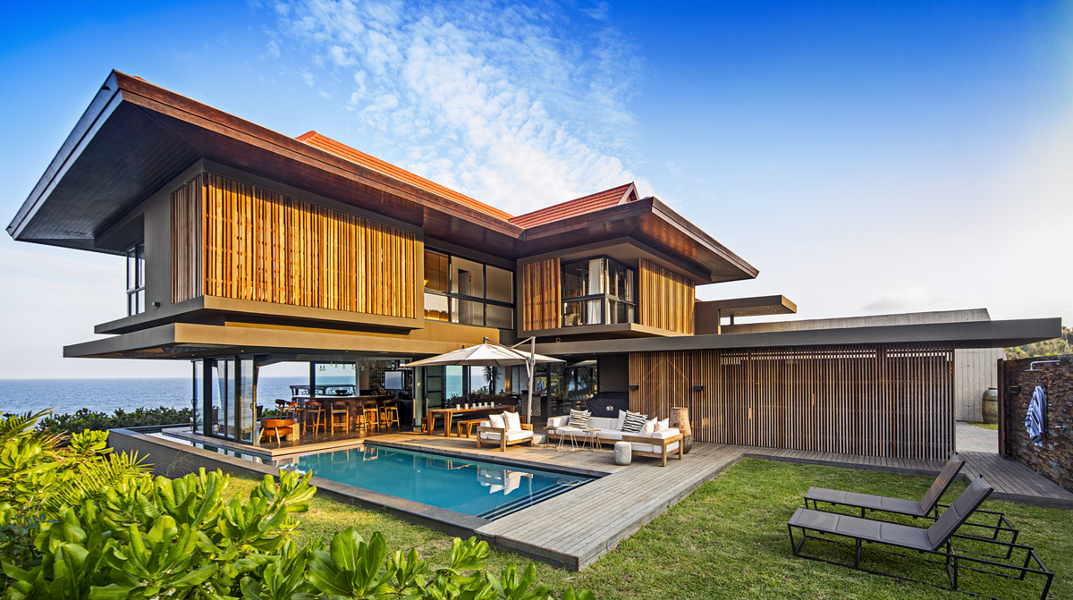  Tropical  Modern  Ocean View Home  South Africa 2 