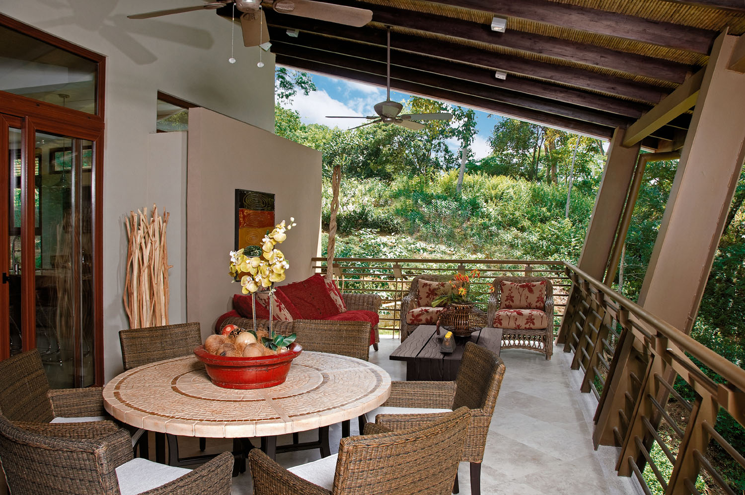 Outdoor Veranda in the Forest