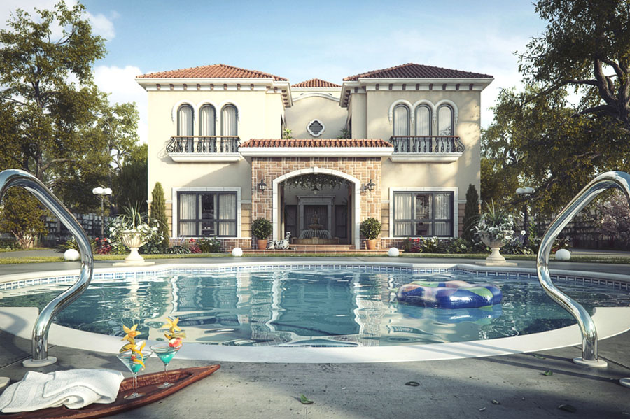 Tuscan Inspired Villa In Dubai