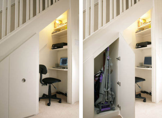 Under the Stairs Storage Ideas - MyFixitUpLife