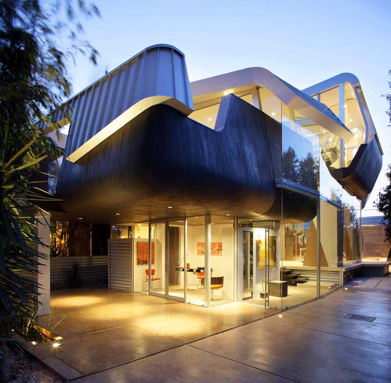 Skywave House An Artistic Residential Architecture