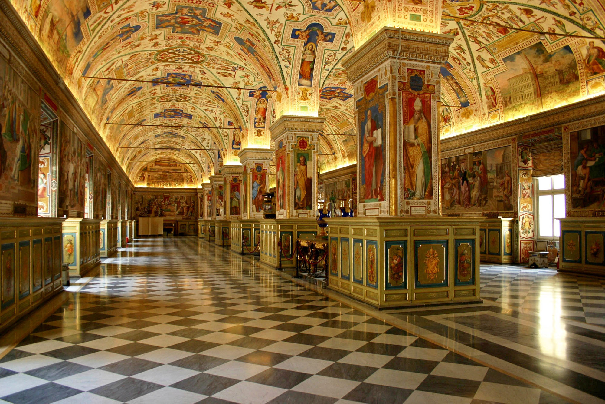 tour of vatican library