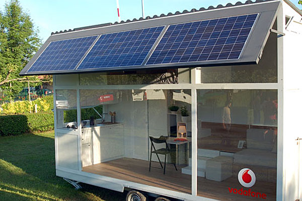 Solar-Powered Mobile Home