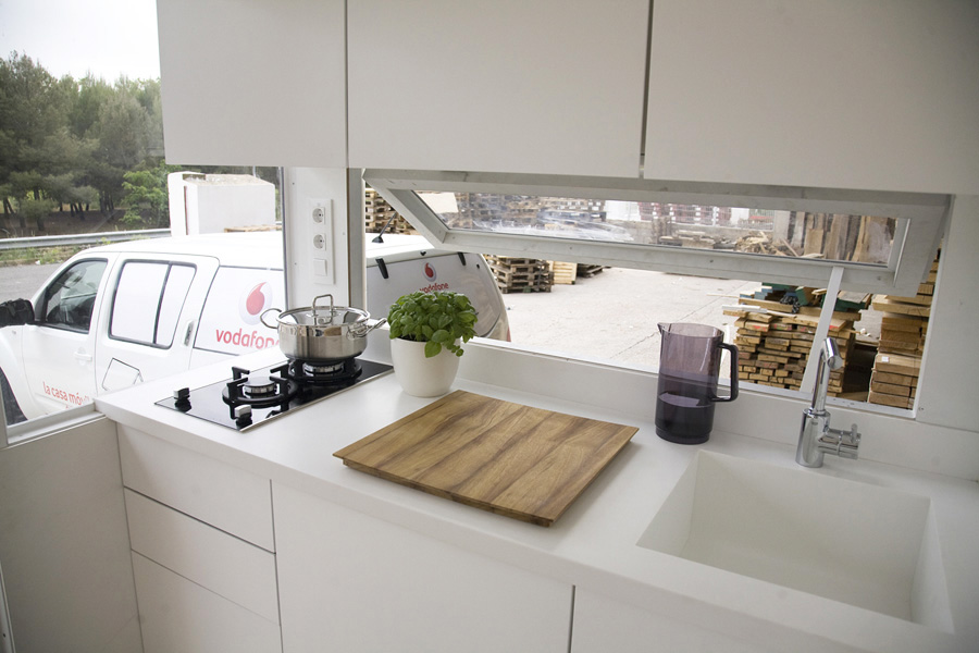 Mobile Tiny Home Kitchen