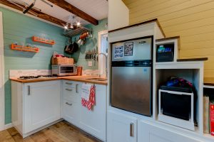 Fully Equipped Tiny House Kitchen