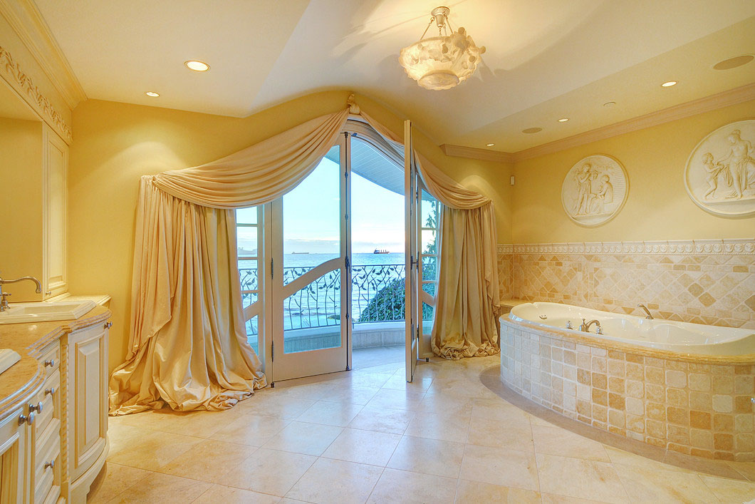 Master Bathroom with Ocean View