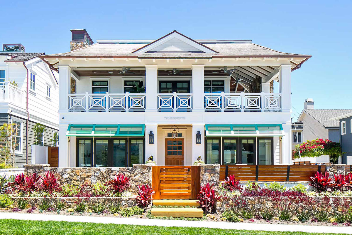 Caribbean Inspired Beach House with Tropical Style Architecture