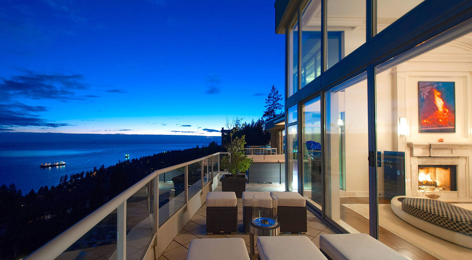 Penthouse Terrace with Ocean View