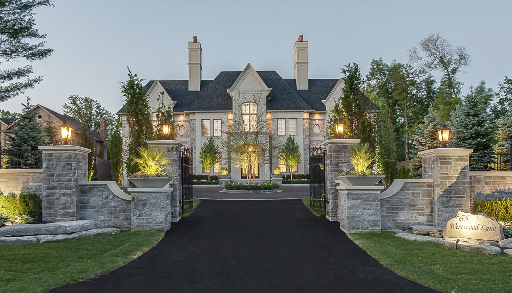 Dream Mansion with Gated Entrance