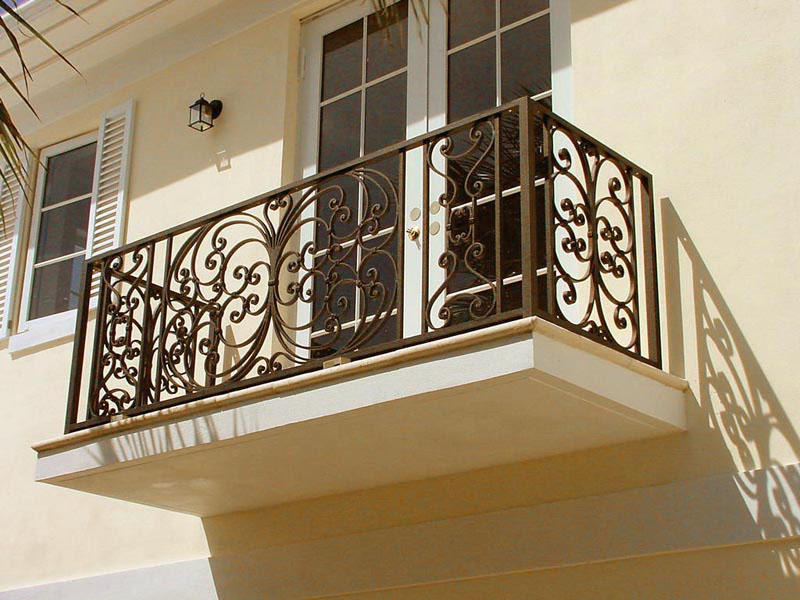 Wrought Iron Balconies With Architectural Appeal ...