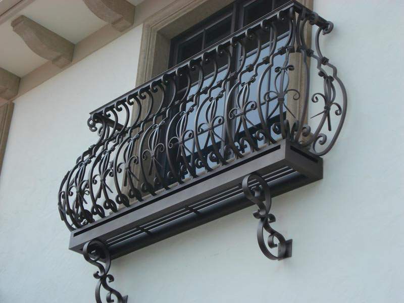 Wrought Iron Balconies With Architectural Appeal | iDesignArch