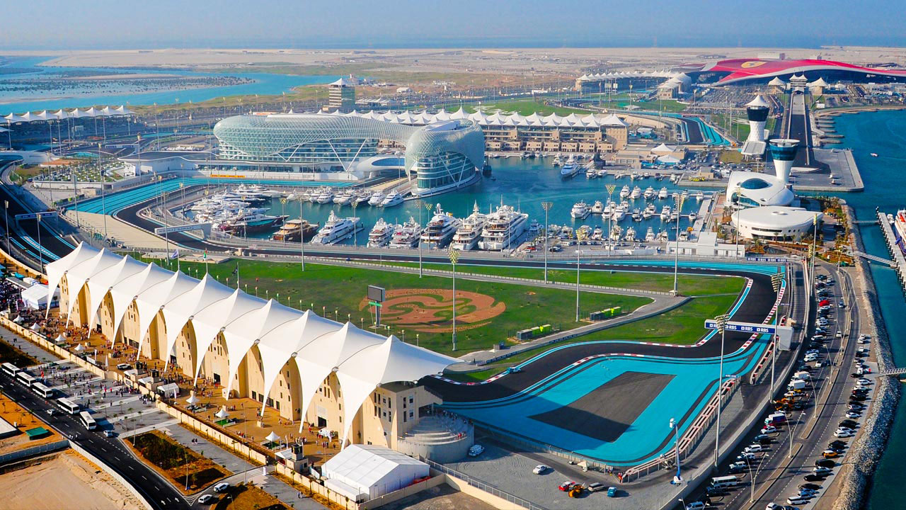 Yas Island in Abu Dhabi