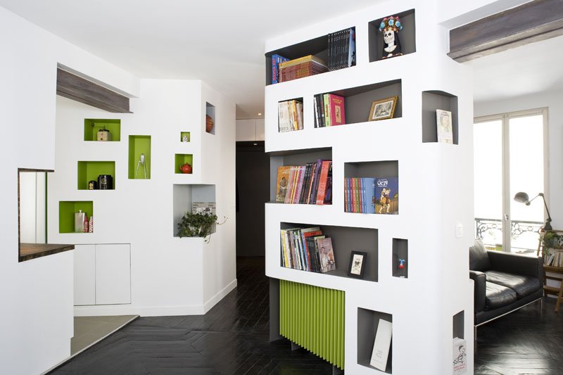 Minimalist Small Paris Apartment